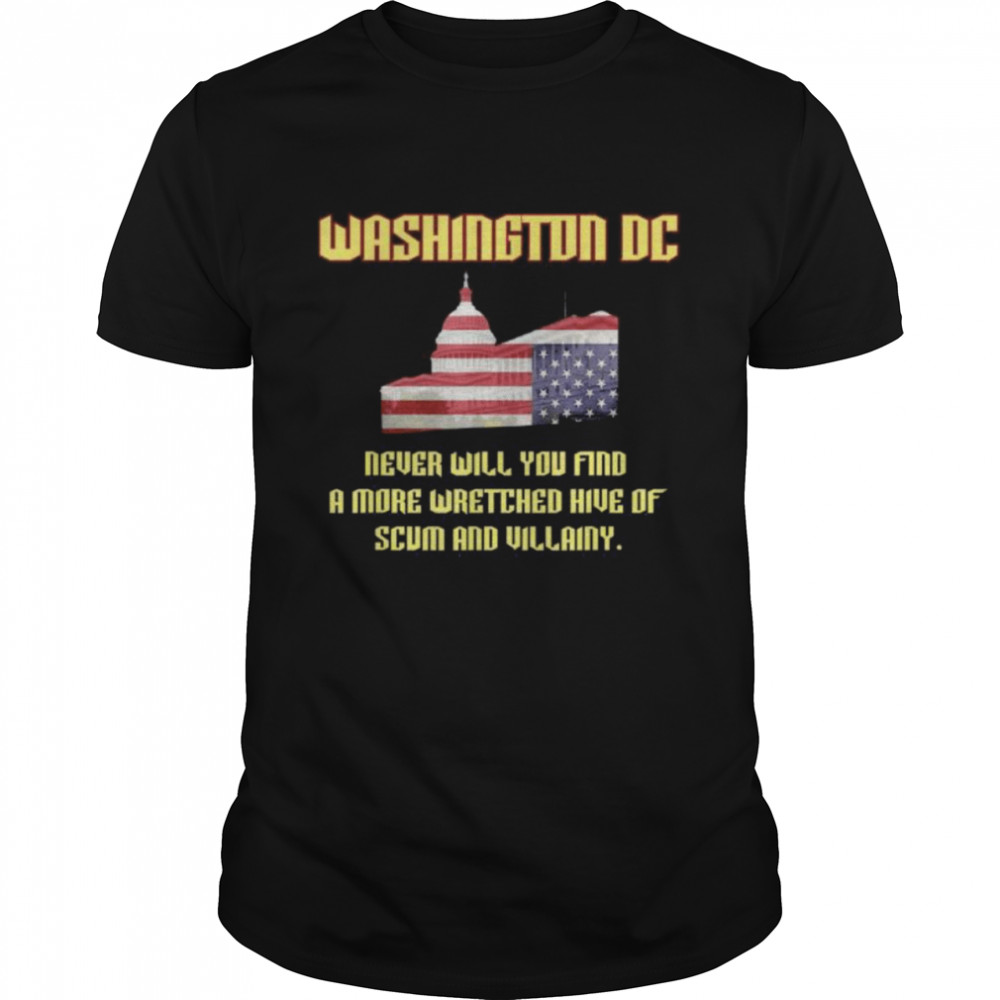 Washington Dc sucks political humor shirt Classic Men's T-shirt