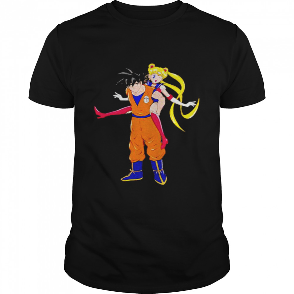 goku and Sailor Moon Active shirt