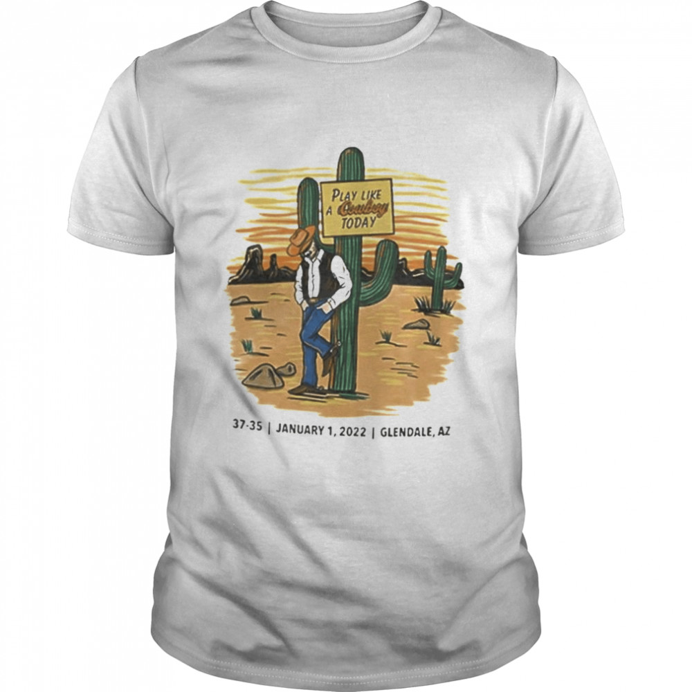 Play Like a Cowboy Today shirt Classic Men's T-shirt