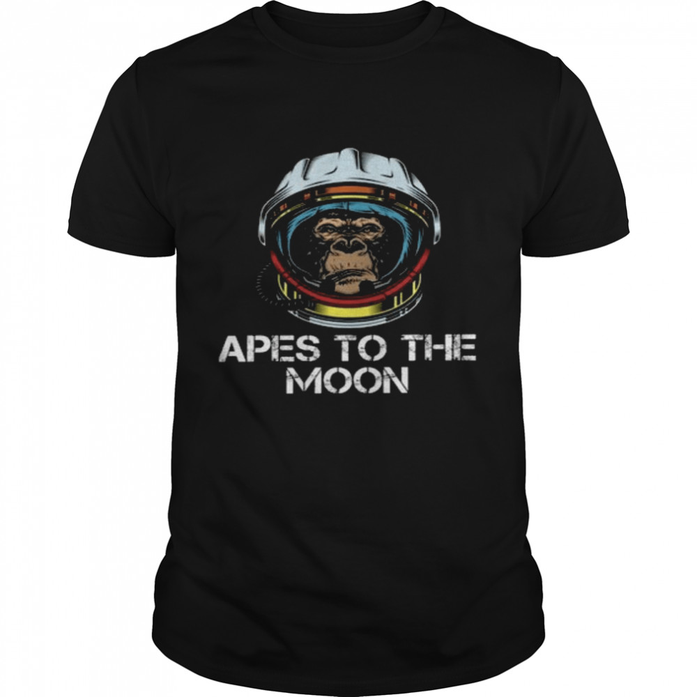 MonKey Apes to the moon shirt Classic Men's T-shirt