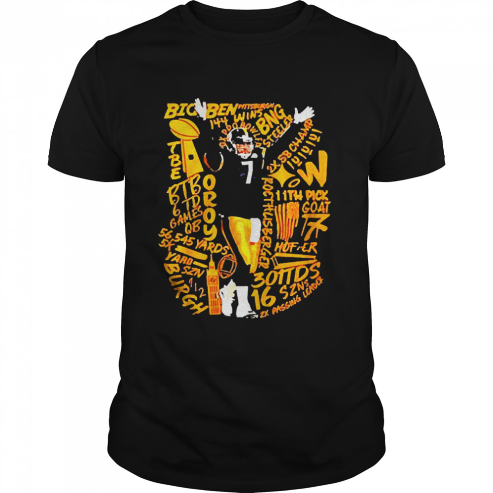 Big Ben Roethlisberger Pittsburgh  Classic Men's T-shirt