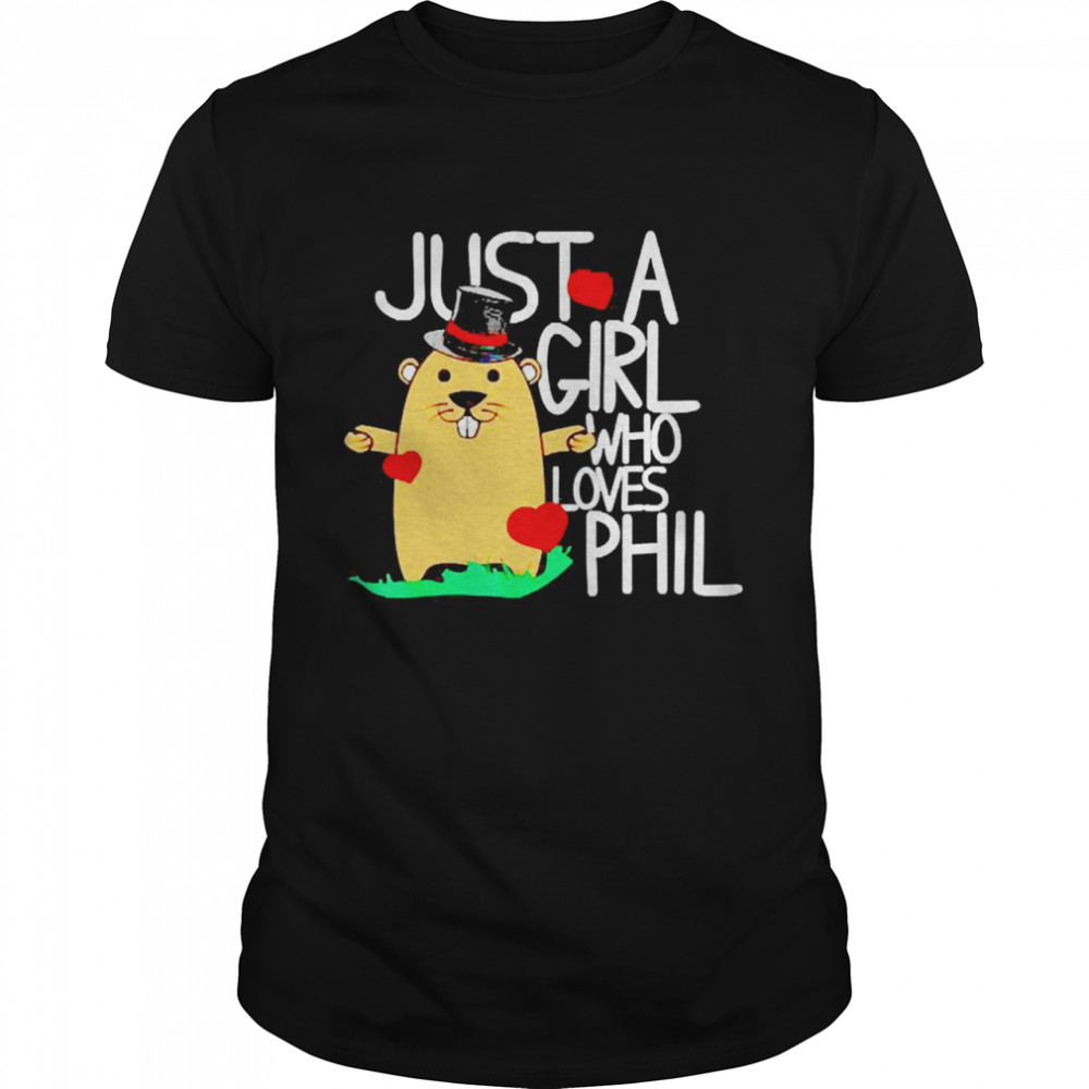 Just A Girl Who Loves Phil  Classic Men's T-shirt