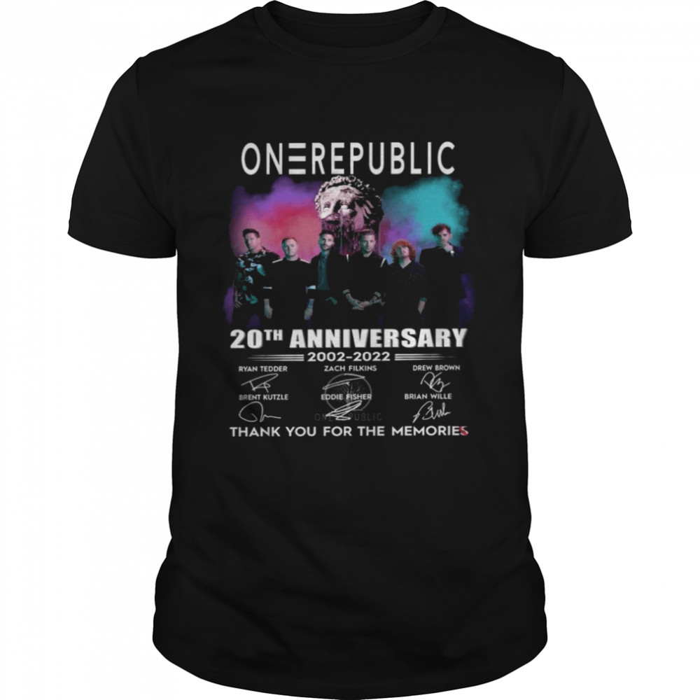 On republic 20th anniversary 2002-2022 thank you for the memories shirt Classic Men's T-shirt