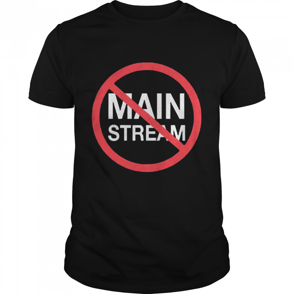 Puteri Anti Mainstream No Mainstream  Classic Men's T-shirt