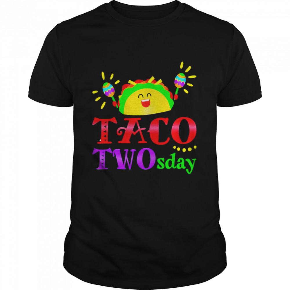 Taco Twosday 2.22.22 2nd February Taco Apparel Fiesta Themed  Classic Men's T-shirt