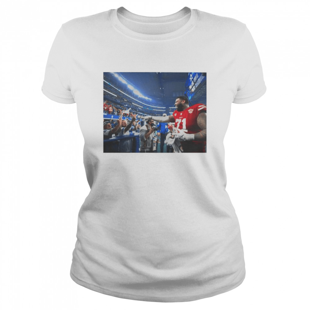 San Francisco 49ers Legendary Trent Williams we dem boyz shirt Classic Women's T-shirt