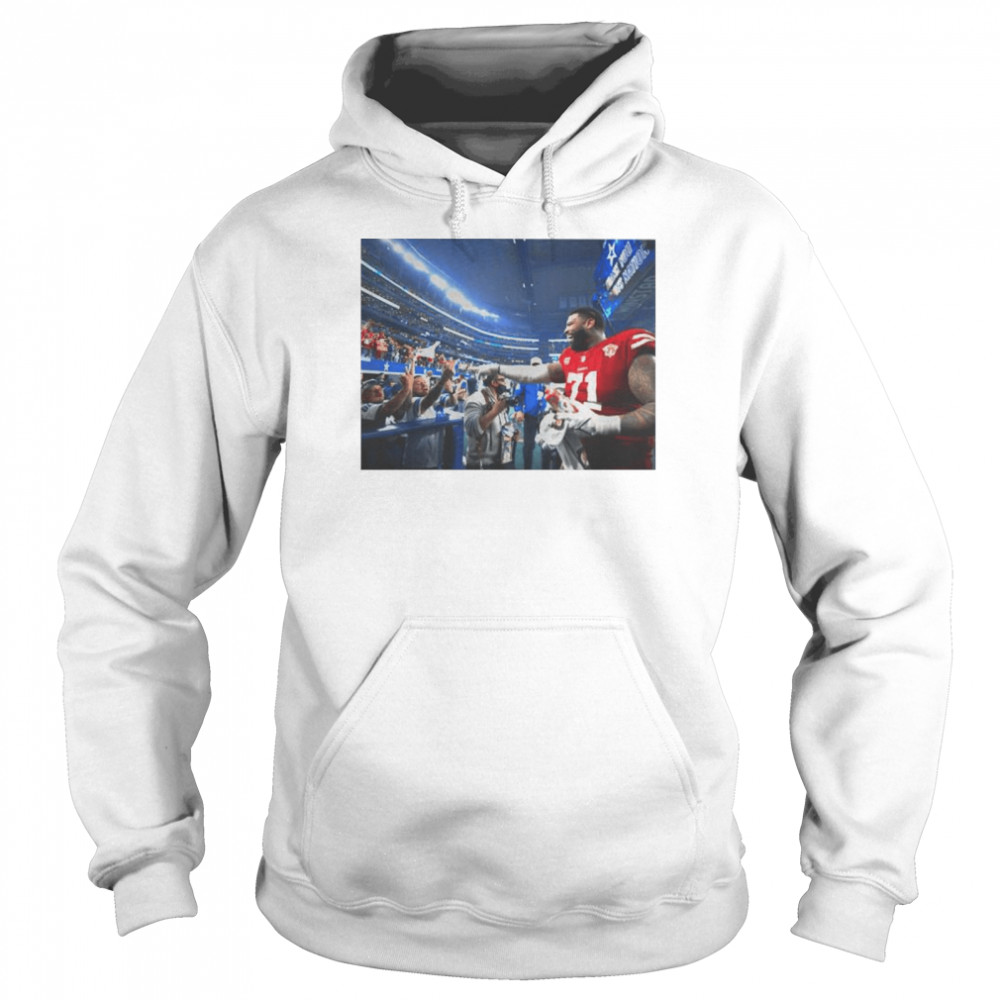 San Francisco 49ers Legendary Trent Williams we dem boyz shirt Unisex Hoodie
