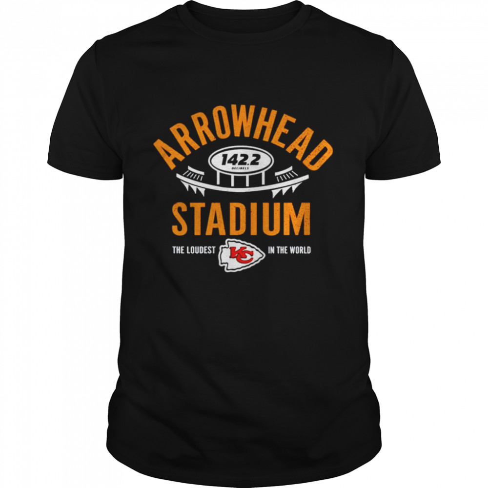 chiefs arrowhead stadium the loudest in the world shirt Classic Men's T-shirt