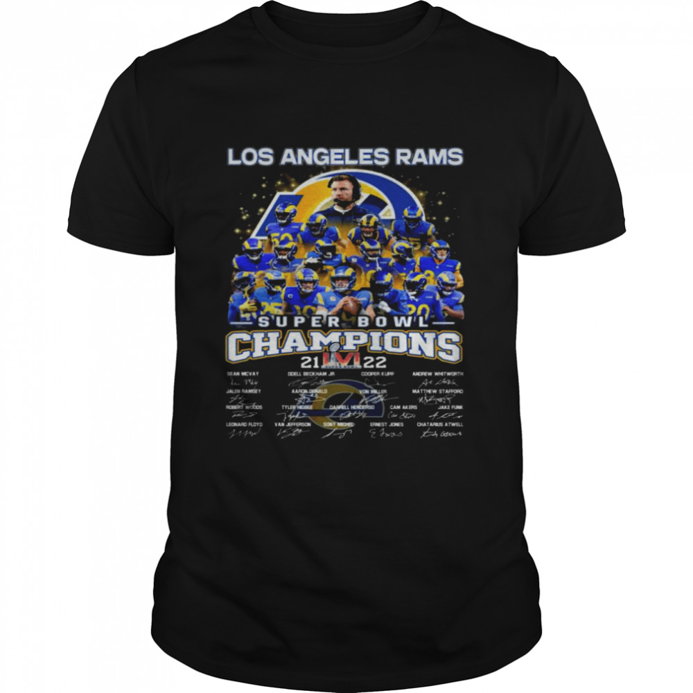 LA Rams Super Bowl Shirt - Trends Bedding