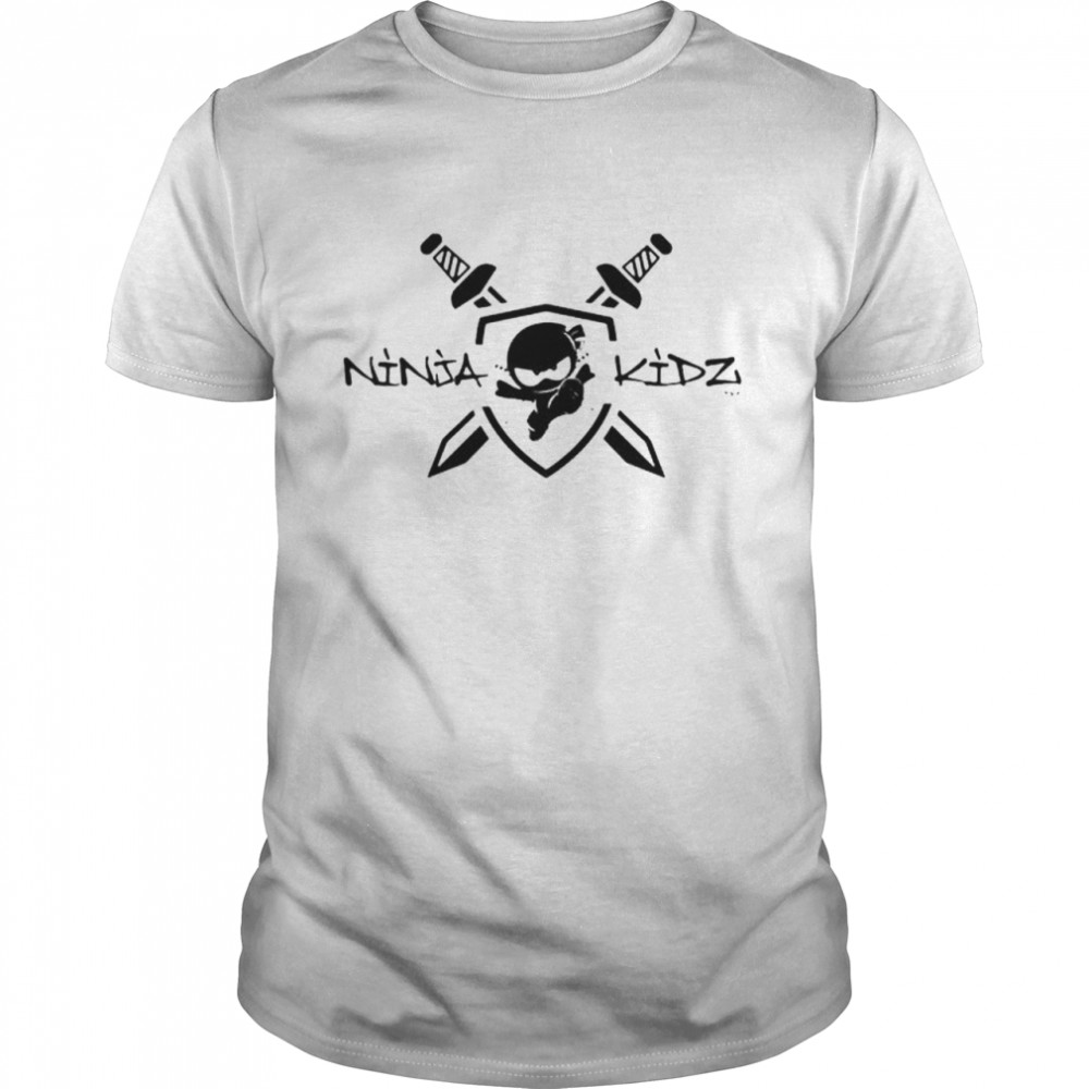 Ninja kidz shield shirt Classic Men's T-shirt