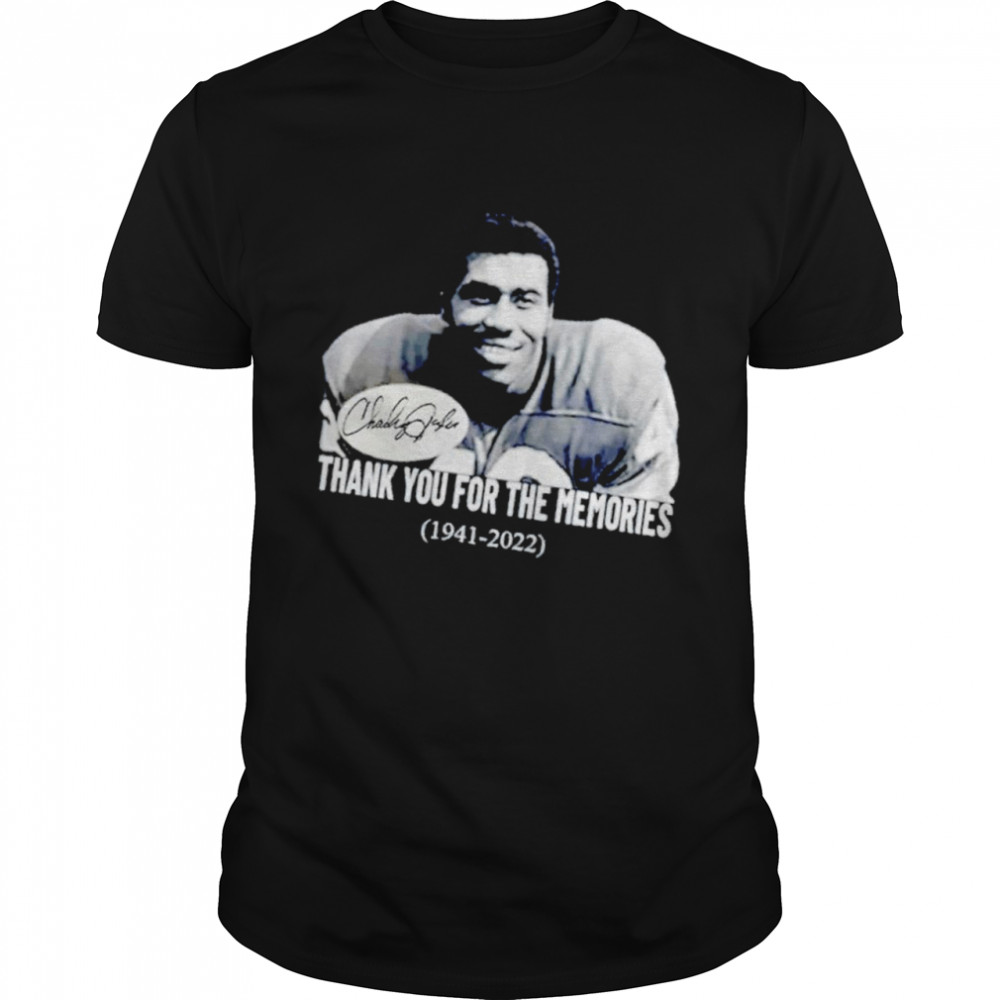 RIP Charley Taylor 1941 2022 thank you for the memories shirt Classic Men's T-shirt