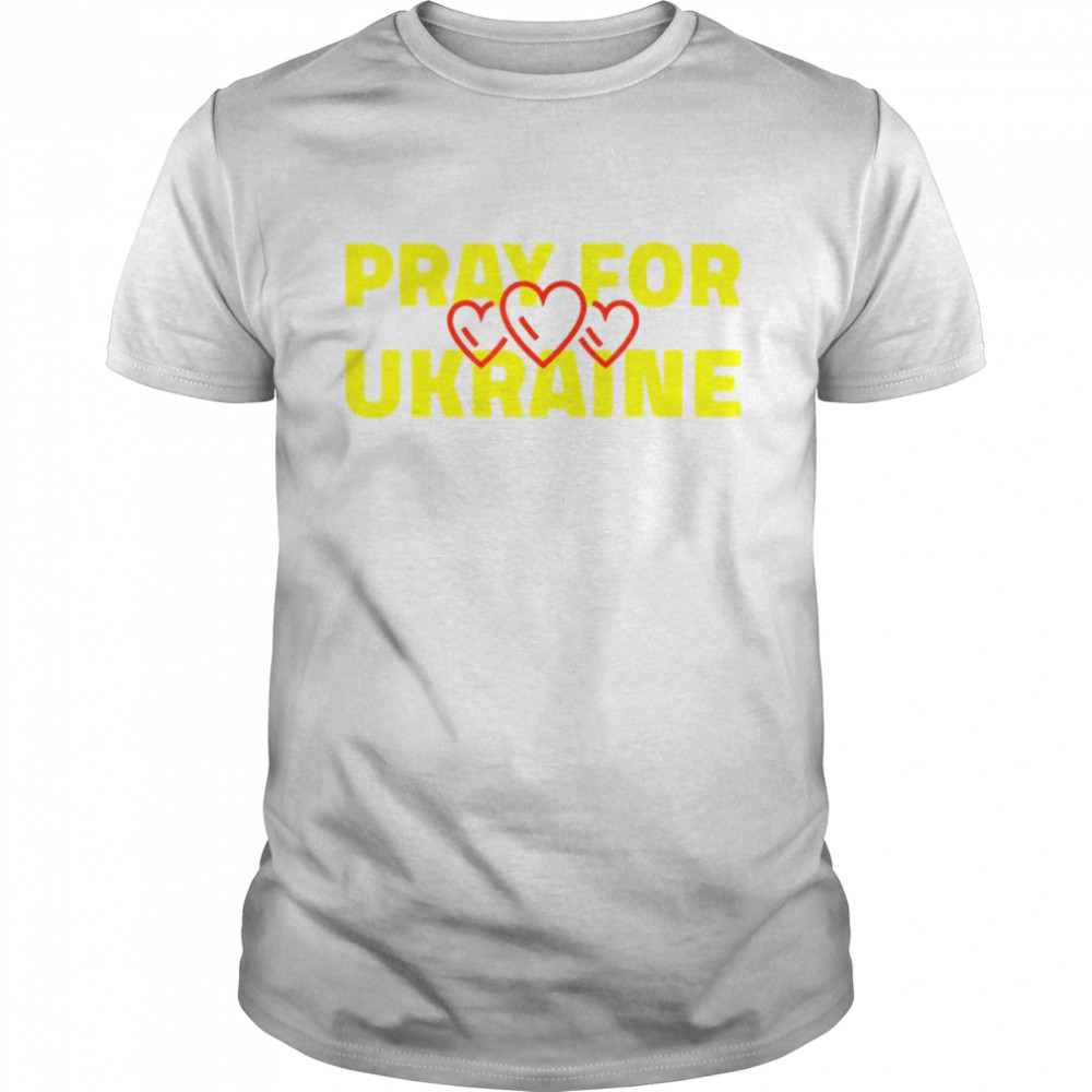 Pray for Ukraine I Stand With Ukraine  Pray For Ukraine  Classic Men's T-shirt