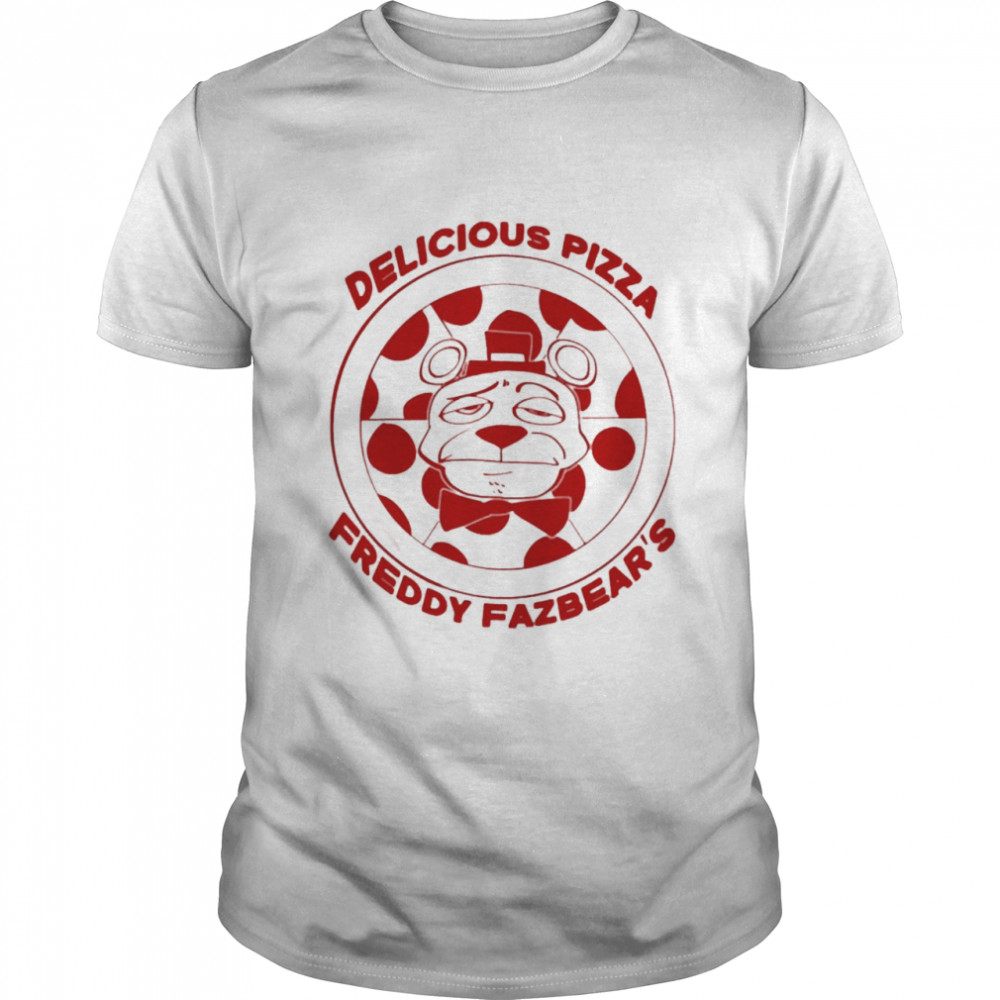 Kafrizzzle Delicious Pizza Freddy Fazbear’s  Classic Men's T-shirt