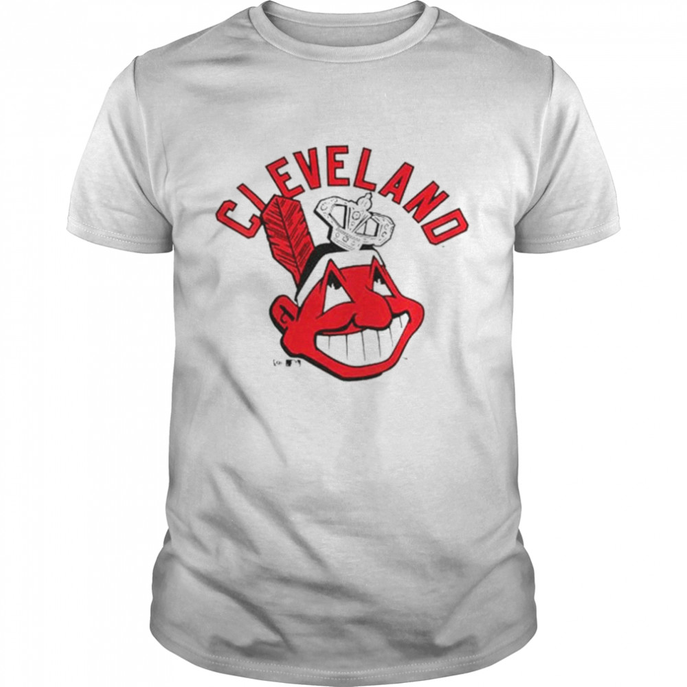 Cleveland Indians Baseball Player T-Shirt - Kingteeshop