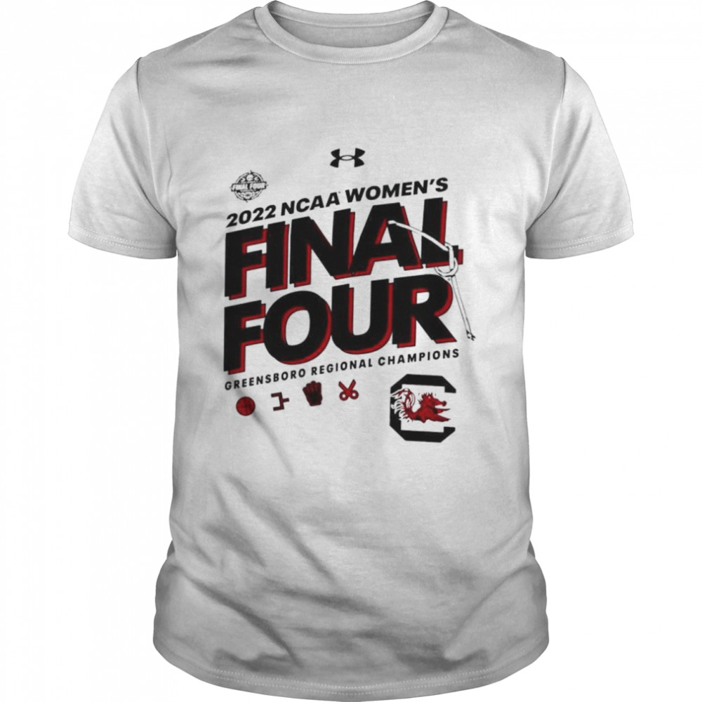 South Carolina Gamecocks Under Armour 2022 NCAA Women’s Basketball Tournament March Madness Final Four Regional Champions T- Classic Men's T-shirt