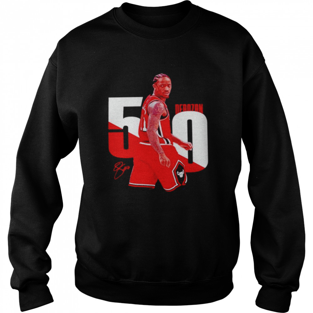 Demar Derozan 50 Points Chicago Bulls T-Shirt, hoodie, longsleeve tee,  sweater