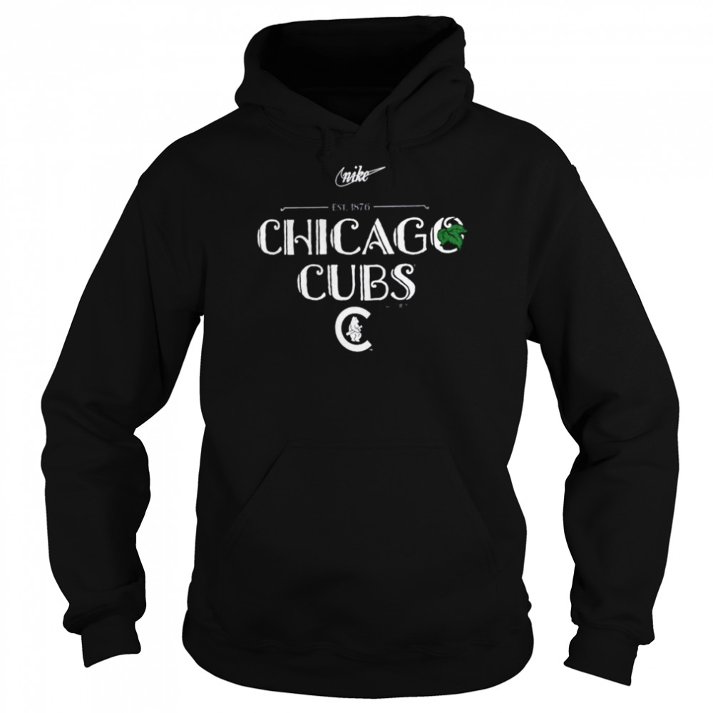Chicago Cubs Nike Wordmark Local Team T-shirt Unisex Hoodie