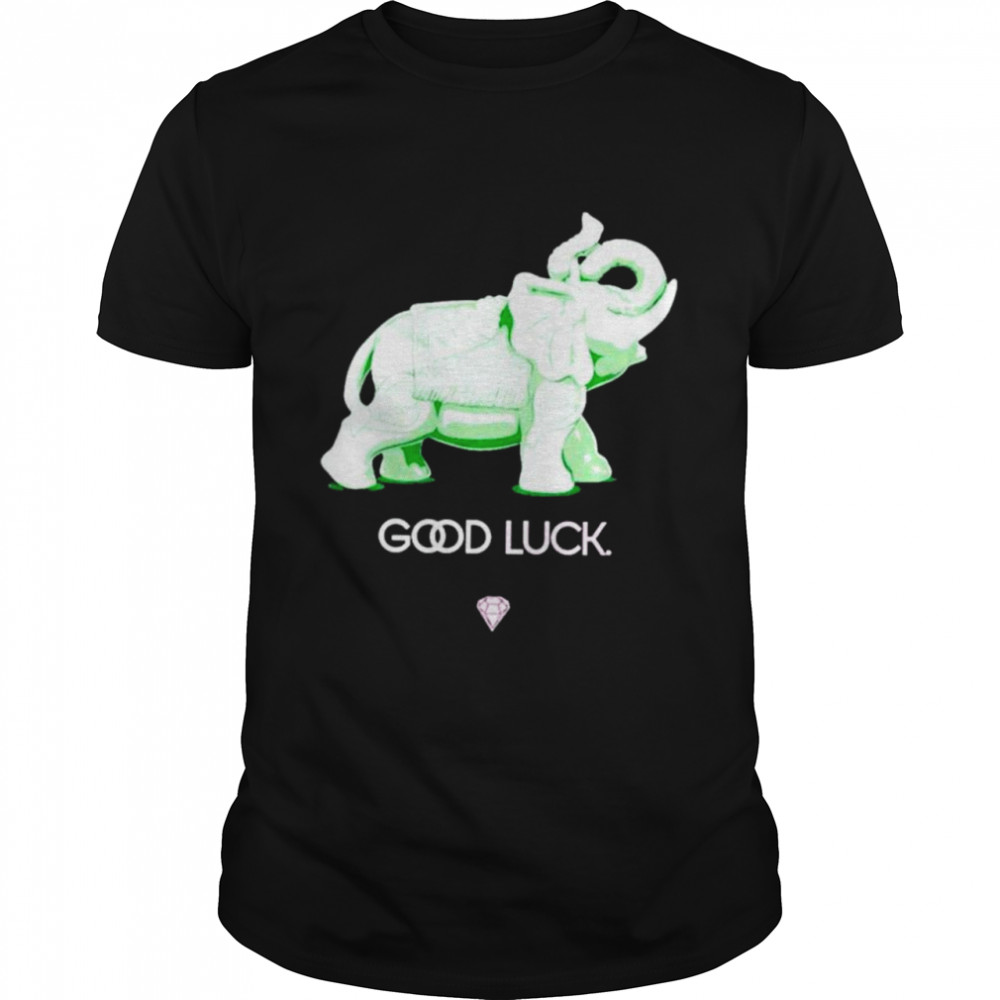 Jade Horizon Good Luck Elephant shirt
