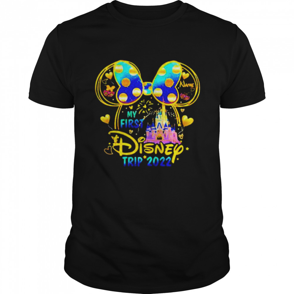 Mickey Mouse my first Disney Trip 2022 shirt