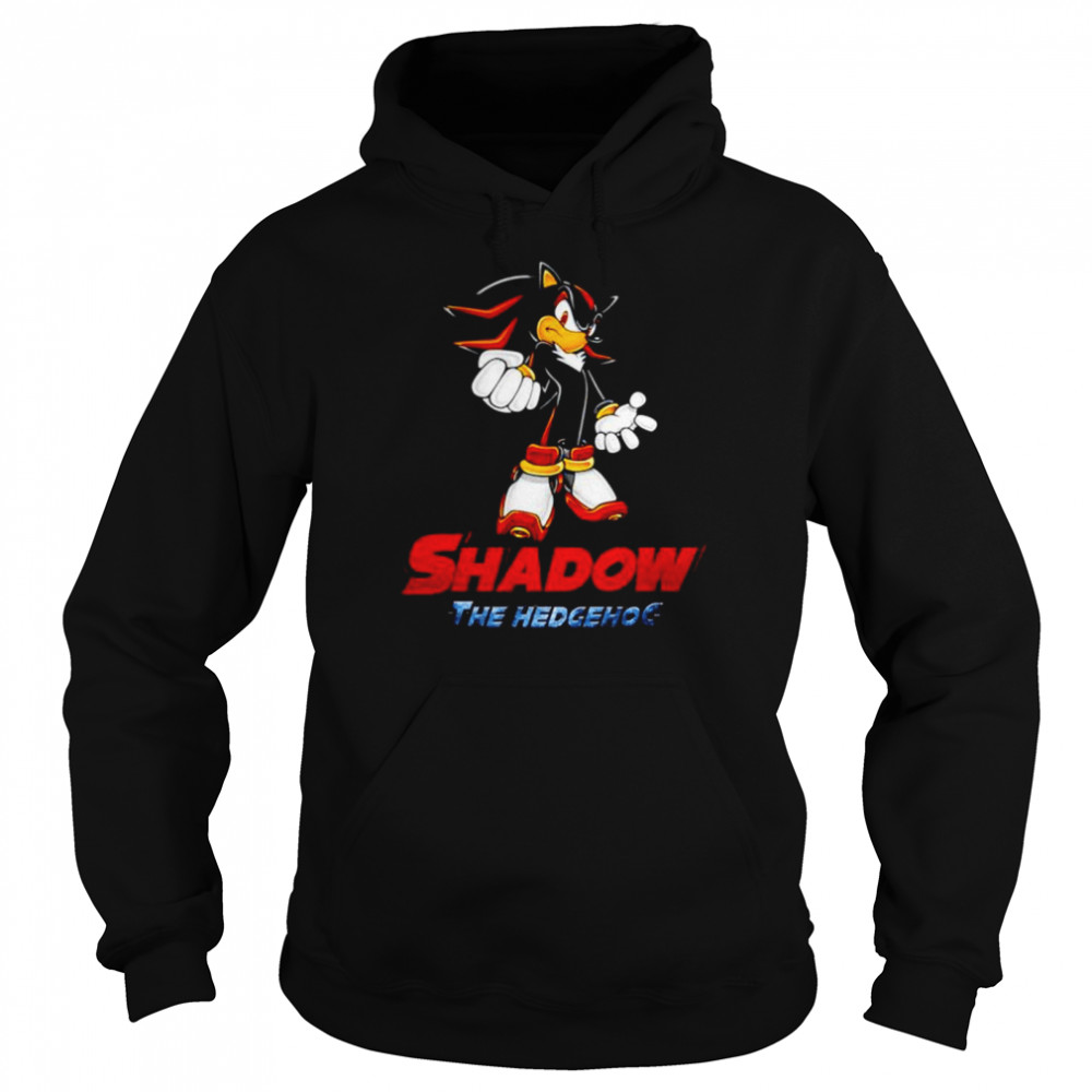 Sonic shadow the hedgehog shirt Unisex Hoodie