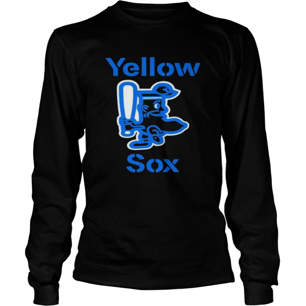 Tanner Houck Wearing Yellow Sox  Long Sleeved T-shirt
