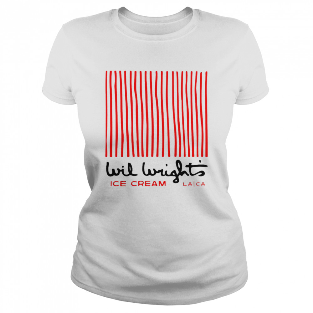 Wil Wright’s Ice Cream Los Angeles CA shirt Classic Women's T-shirt