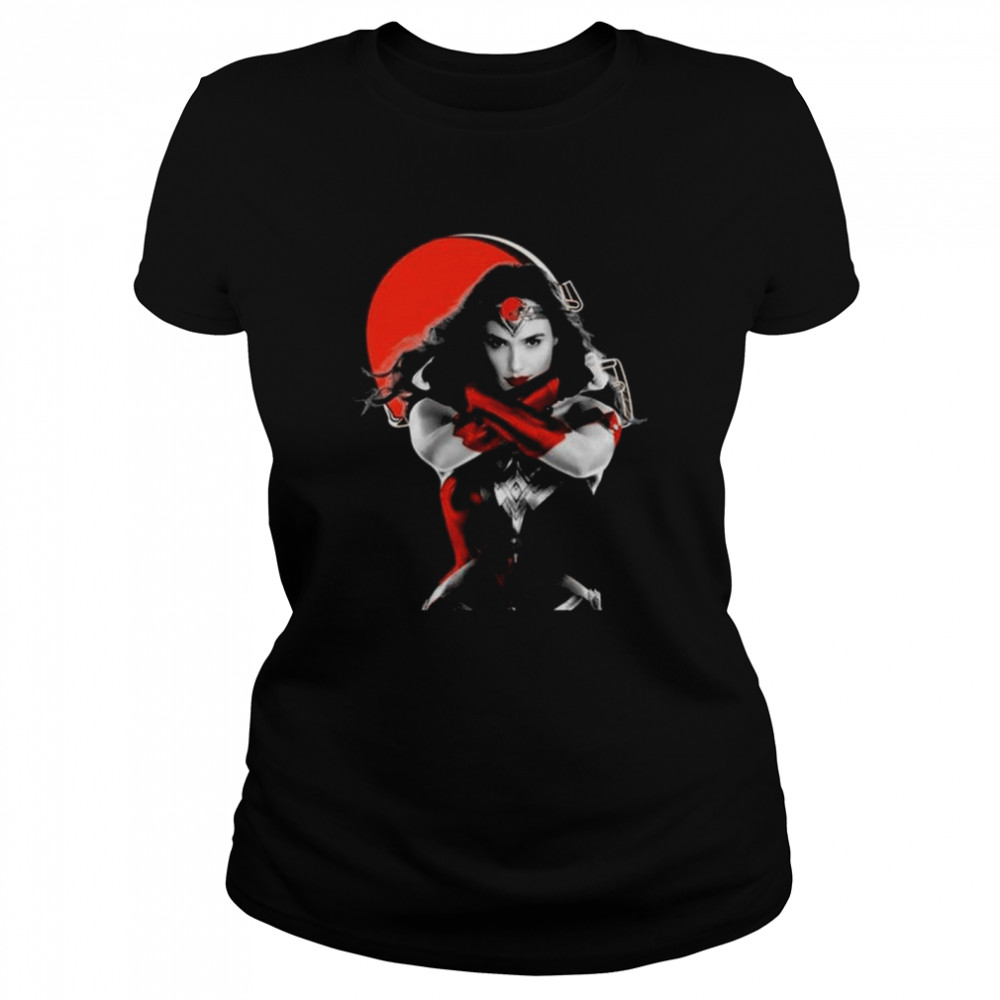Wonder Woman Cleveland Browns  Classic Women's T-shirt
