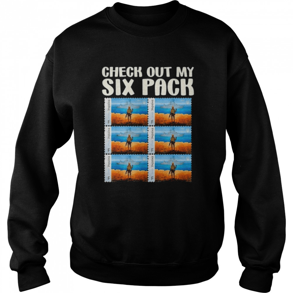 Check out my six pack Ukraine postage stamps shirt Unisex Sweatshirt