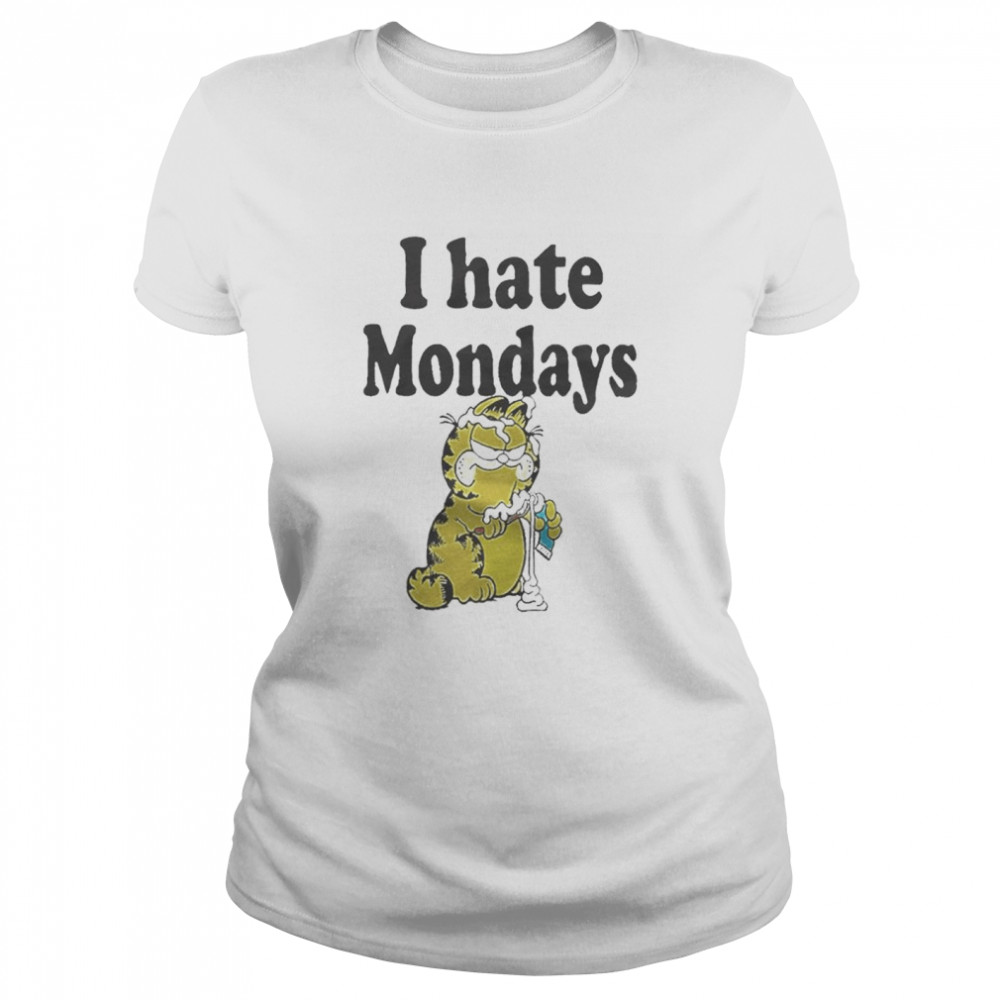 Garfield I hate Mondays T-shirt Classic Women's T-shirt