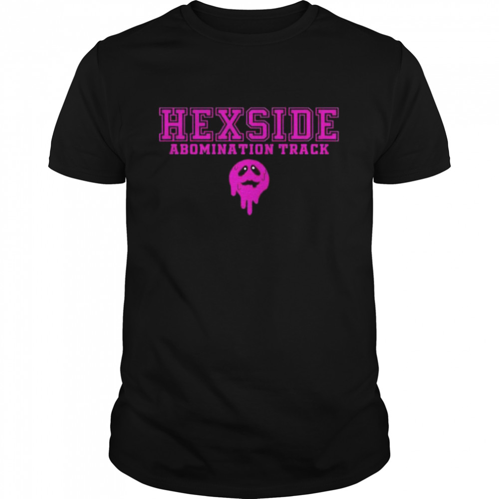 Hexside abomination track shirt