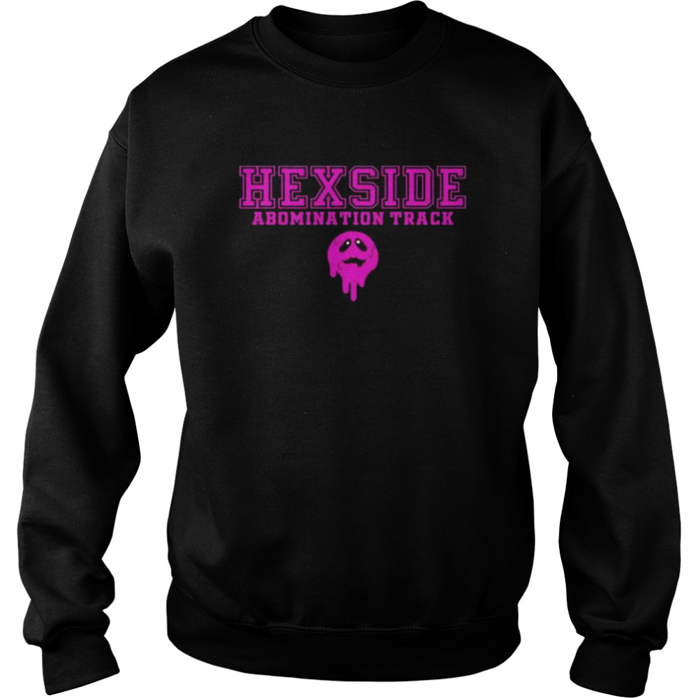 Hexside abomination track shirt Unisex Sweatshirt