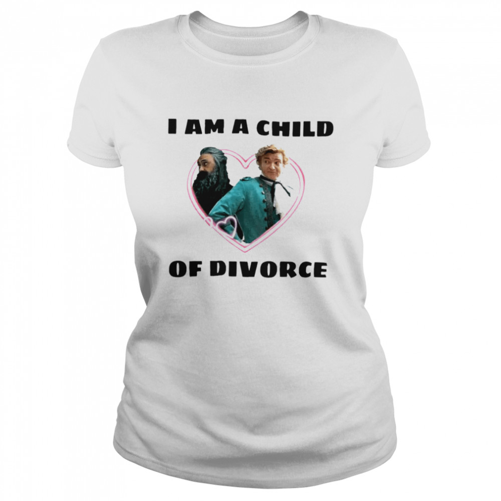 I am a child of divorce shirt Classic Women's T-shirt