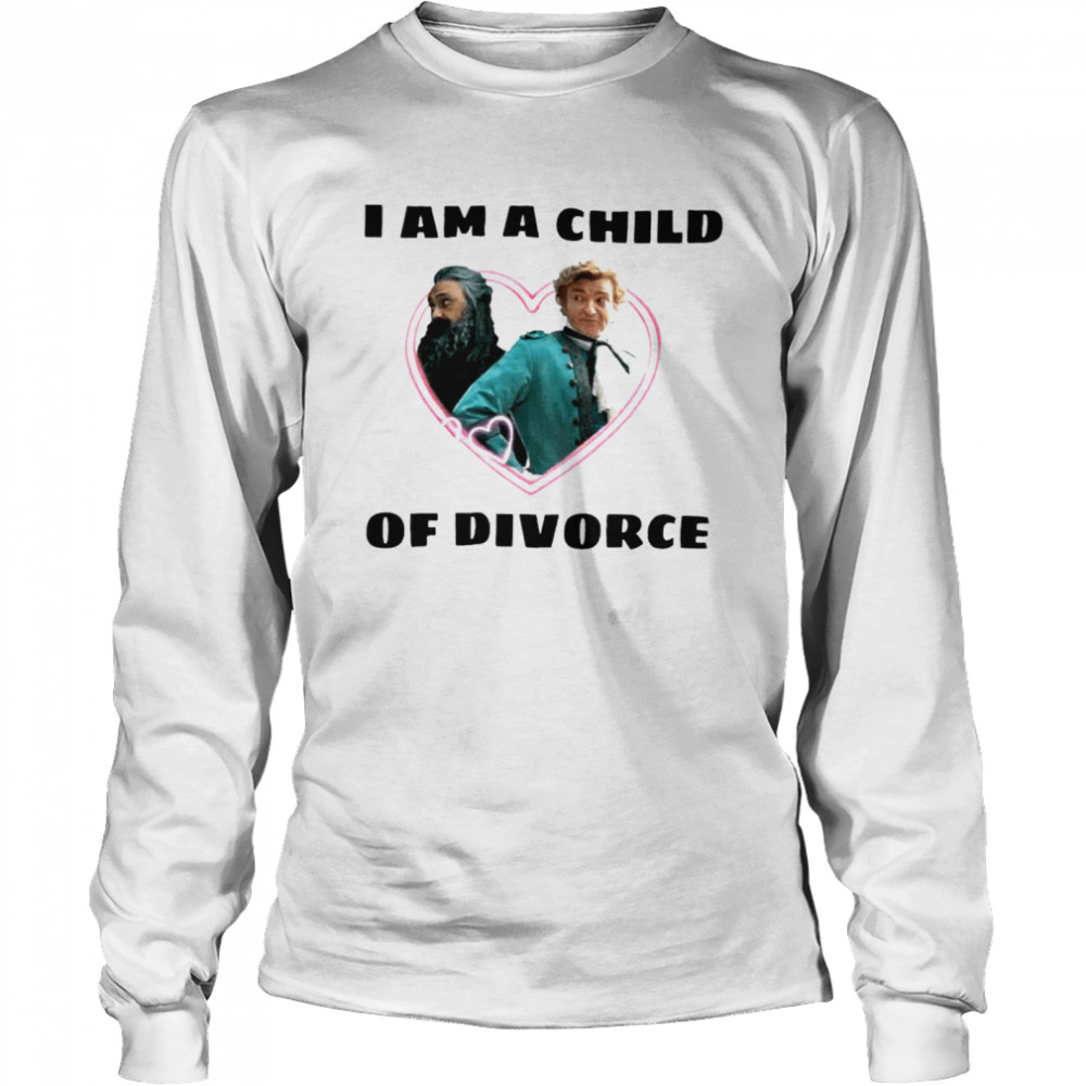 I am a child of divorce shirt Long Sleeved T-shirt