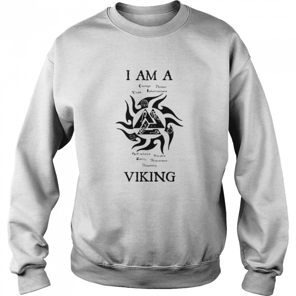 I am a viking valknut shirt Unisex Sweatshirt