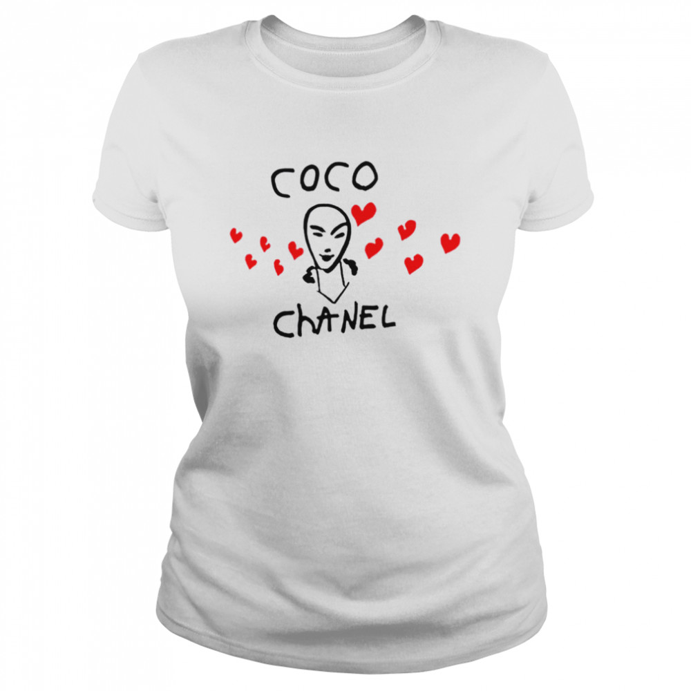 Mega Yacht coco chanel shirt Classic Women's T-shirt
