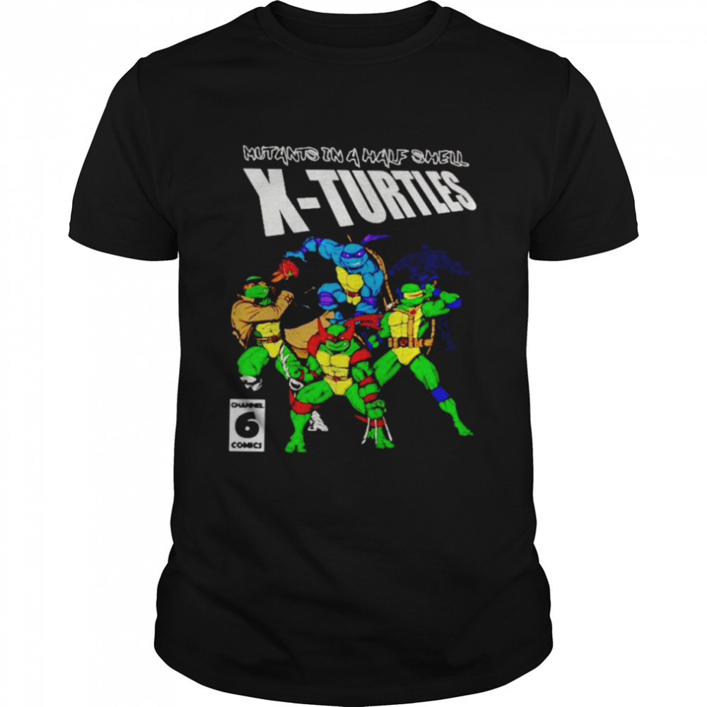 Mutants in a half Shell x turtles shirt Classic Men's T-shirt