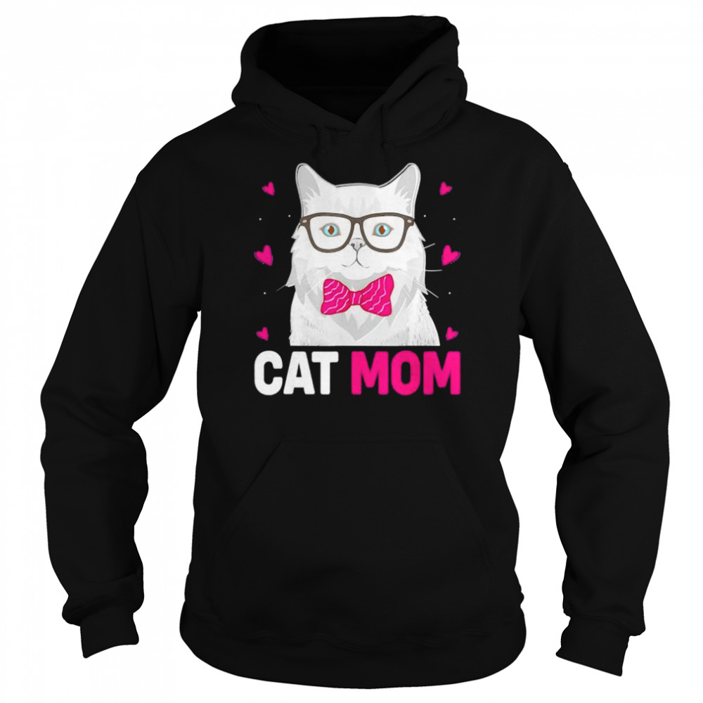 Retro vintage best cat mom ever cat mommy shirt Unisex Hoodie
