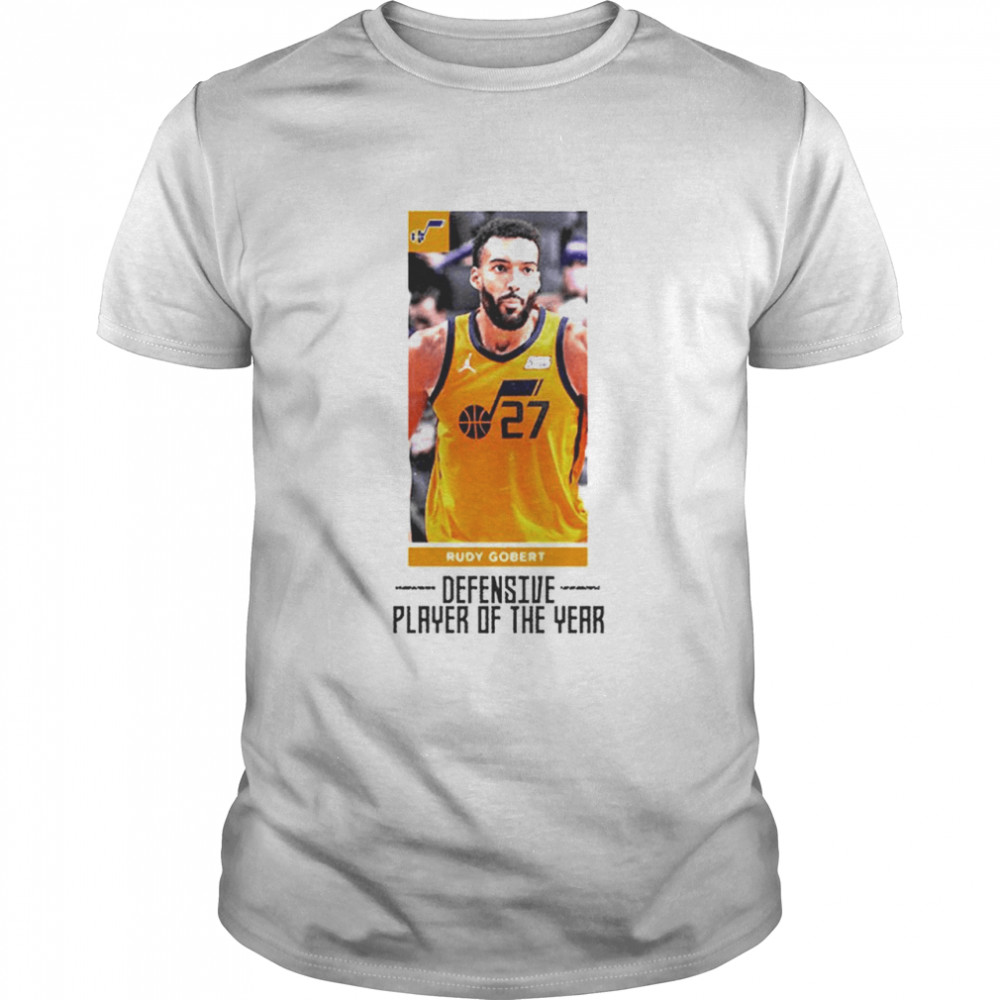 Rudy Gobert Defensive Player Of The Year T- Classic Men's T-shirt