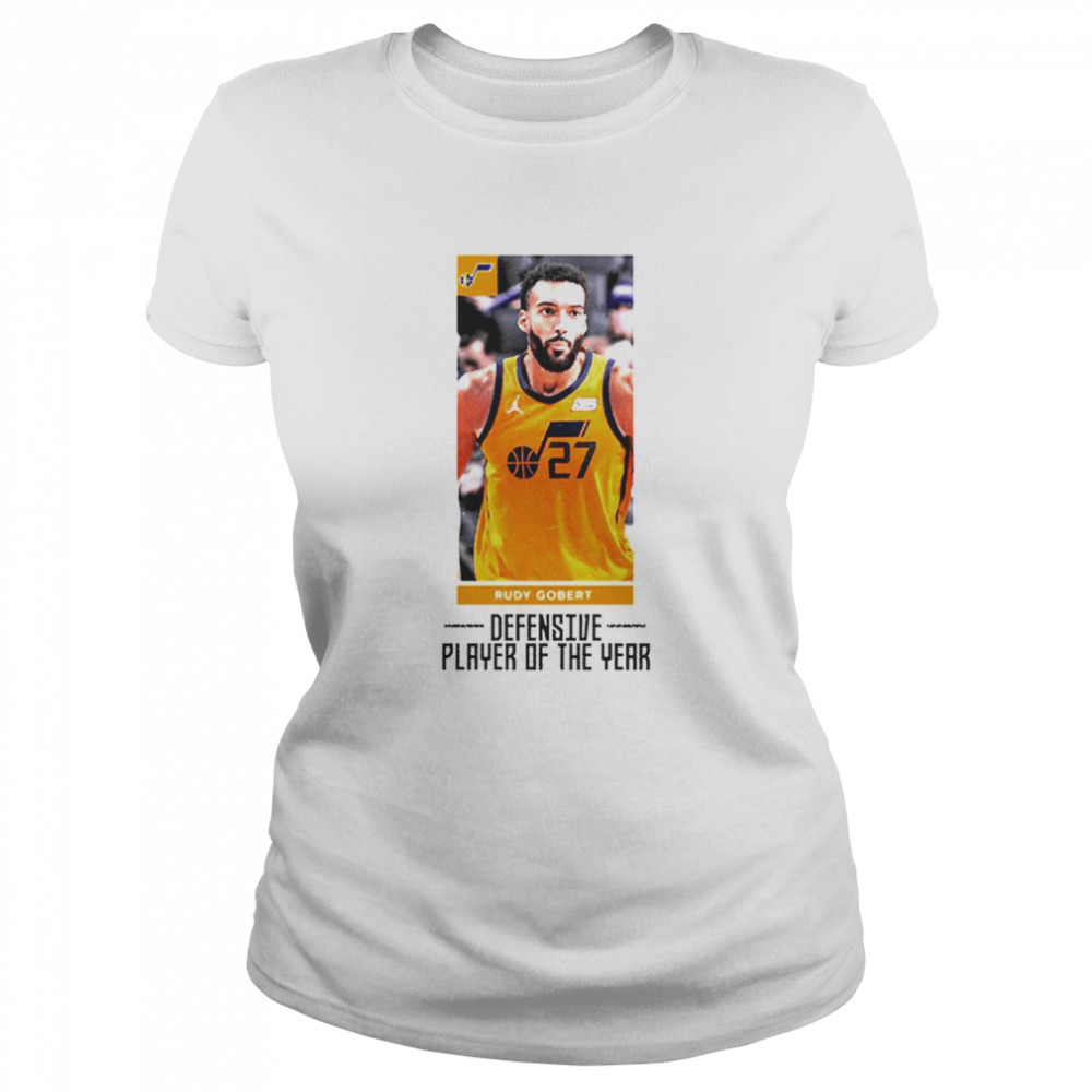 Rudy Gobert Defensive Player Of The Year T- Classic Women's T-shirt