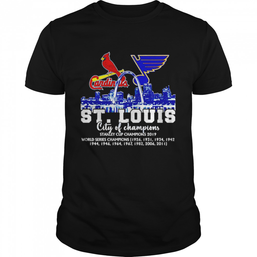 St Louis city of champions shirt