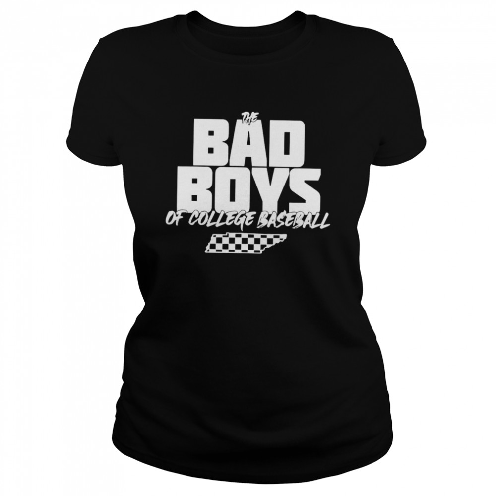 The bad boys of college baseball shirt Classic Women's T-shirt