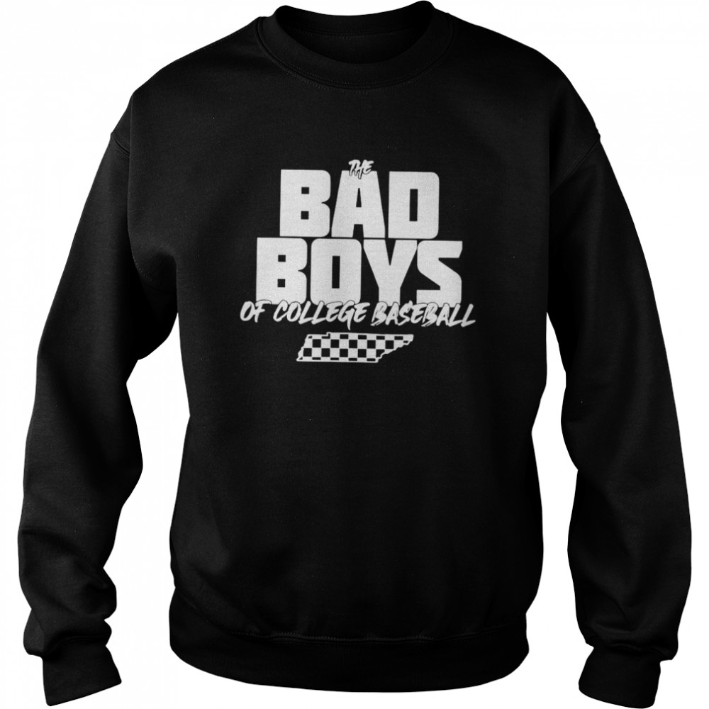 The bad boys of college baseball shirt Unisex Sweatshirt
