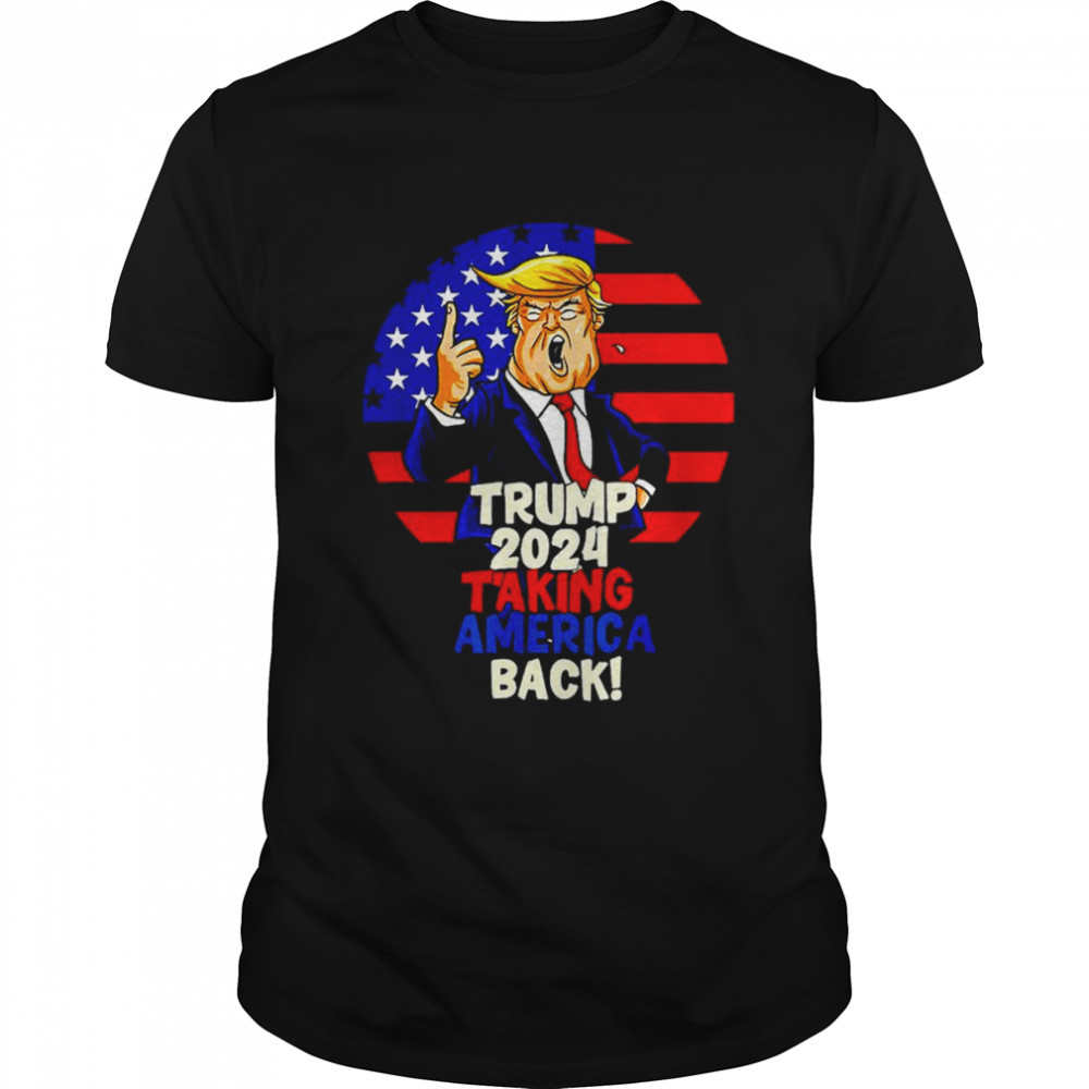 Trump 2024 Taking America Back T- Classic Men's T-shirt