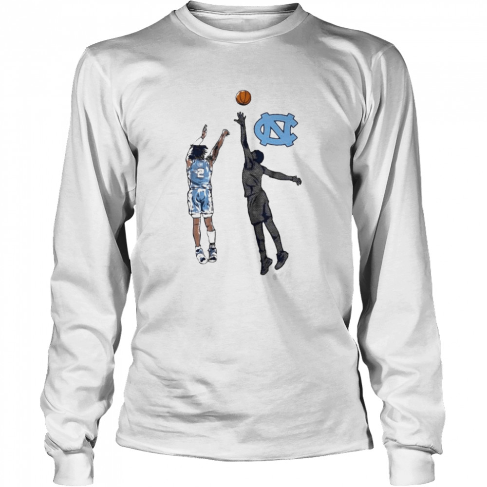 Unc basketball caleb love nothing but love 2024 shirt Long Sleeved T-shirt