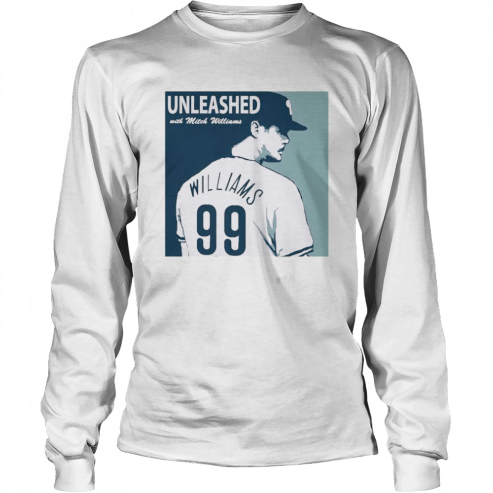 Unleashed with Mitch Williams shirt Long Sleeved T-shirt