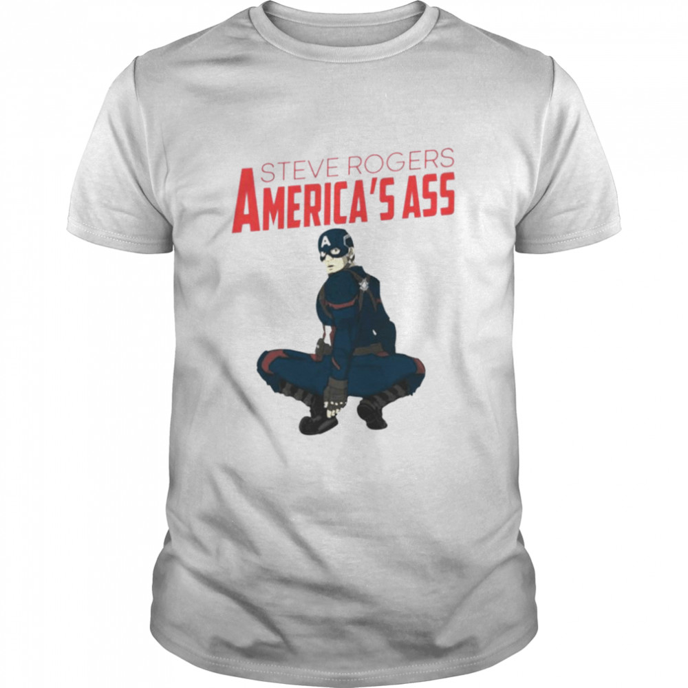 Captain America Steve Rogers America’s ass shirt