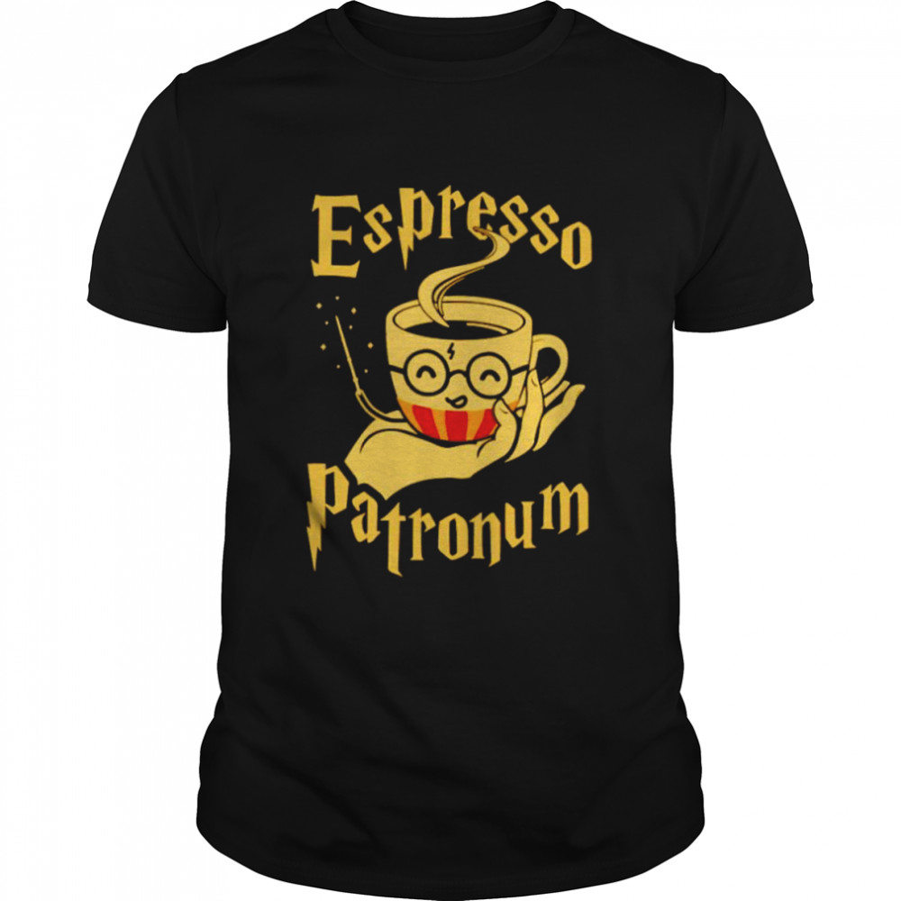 Harry Potter coffee espresso patronum shirt
