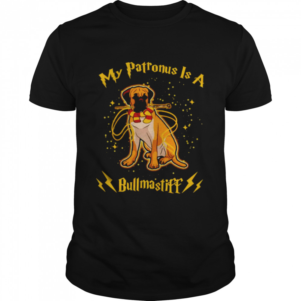 Harry Potter my patronus is a Bullmastiff shirt