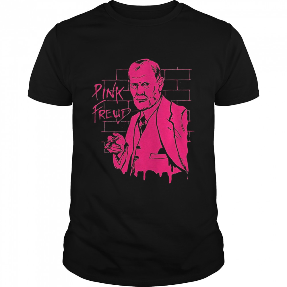 Pink Freud Dark Side Of Your Mom Joke Meme Sigmund T-Shirt