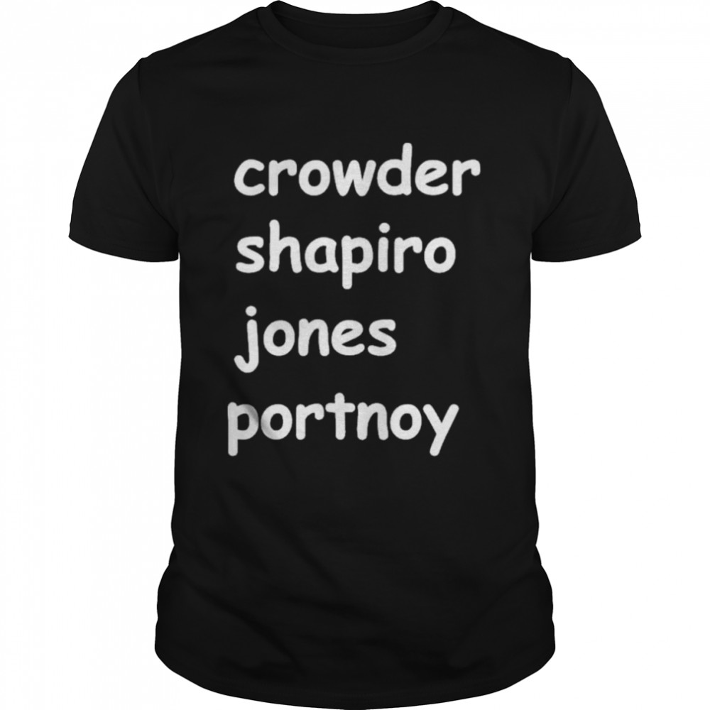 Playoff paint crowder shapiro jones portnoy shirt